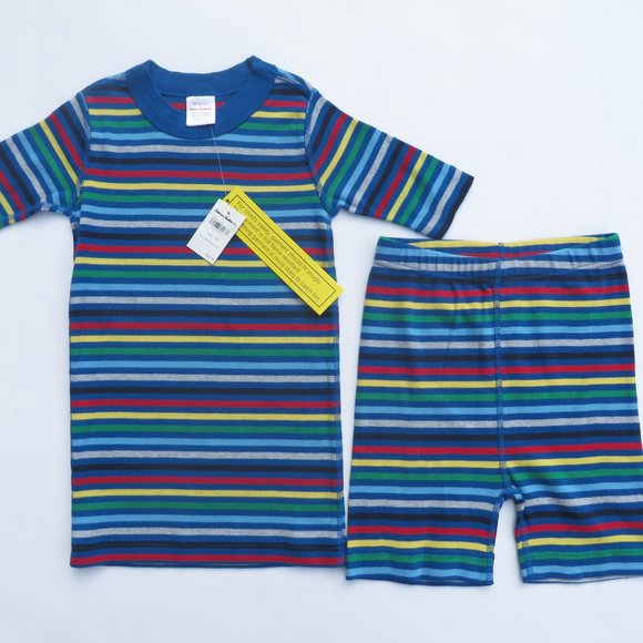 Hanna Andersson 100 120 130 150 160 Girls Pajamas Short John Organic Cotton NEW